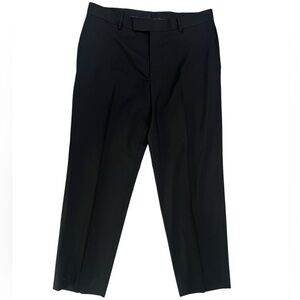 HUGO BOSS men’s Black Tailored Trousers size 34R